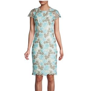 NWT Calvin Klein Floral Lace Dress